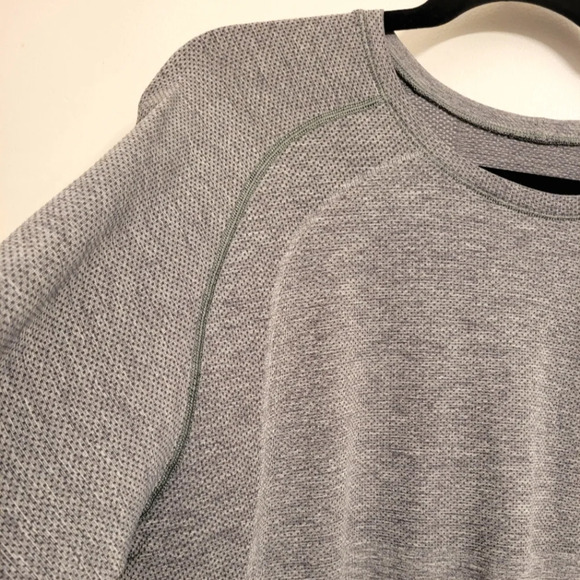 LULULEMON Men's XL Metal Vent Tech long sleeve shirt Slate gray athleisure - Picture 4 of 11